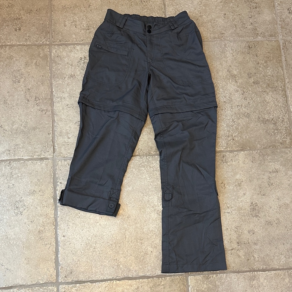 Magellan Outdoors Gray Convertible Pants